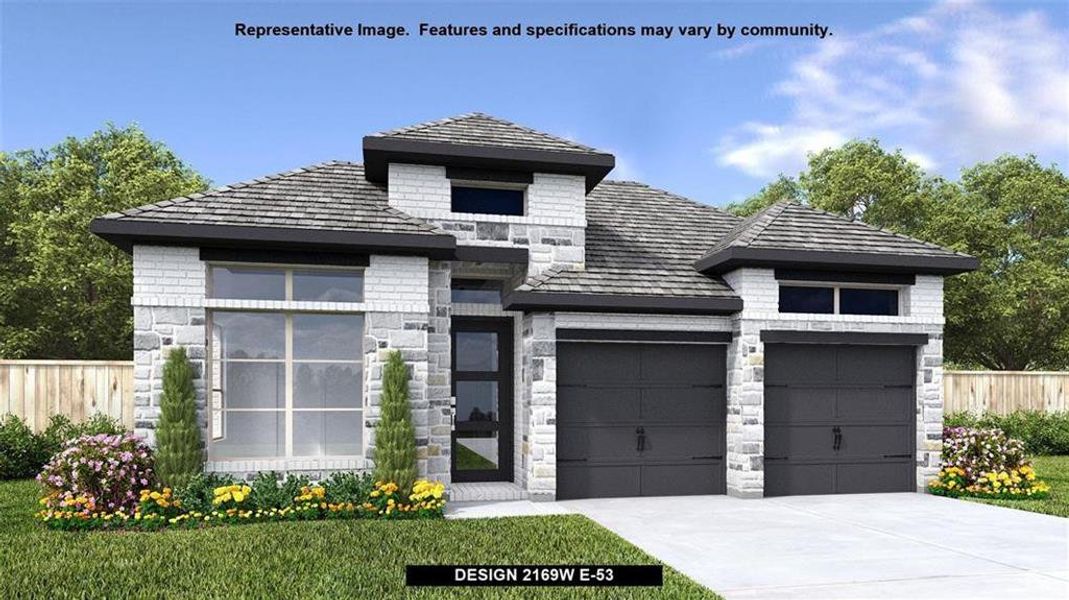 New construction Single-Family house 8838 Harbor Pines Drive, Cypress, TX 77433 Design 2169W- photo