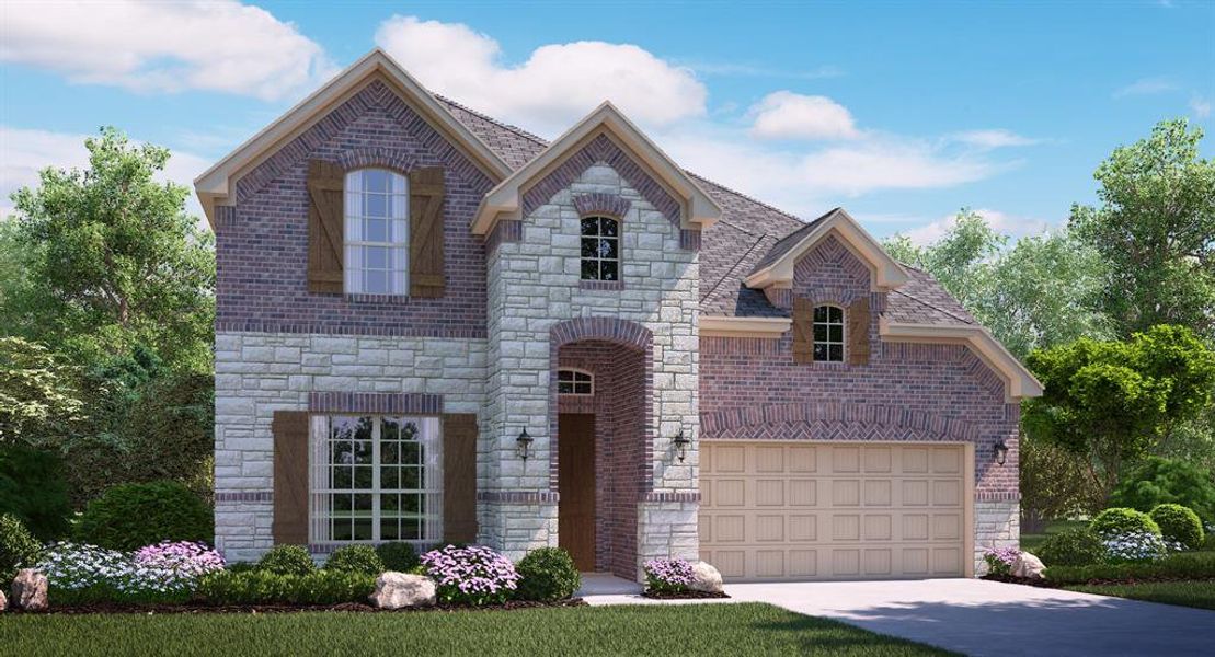 New construction Single-Family house 617 Rustic Trail, Argyle, TX 76226 Livingstone II w/Theater- photo