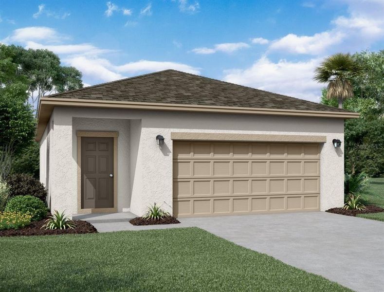 New construction Single-Family house 2645 Buttercup Avenue, Haines City, FL 33844 Enterprise- photo