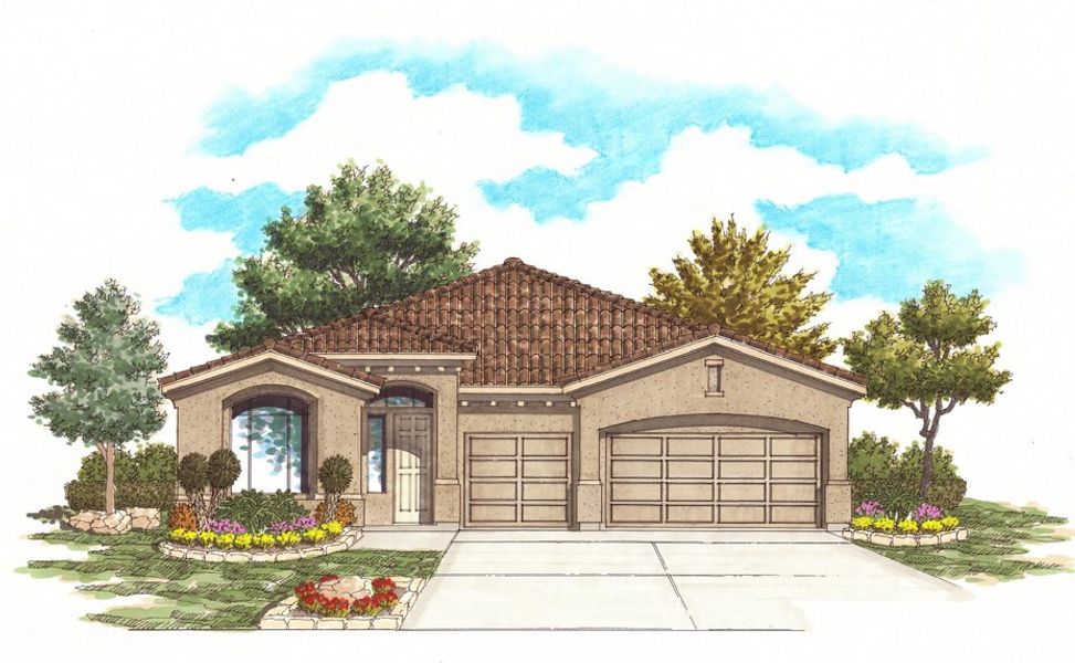 New construction Single-Family house 8466 Sierra Hermosa, San Antonio, TX 78255 Teepleton - photo