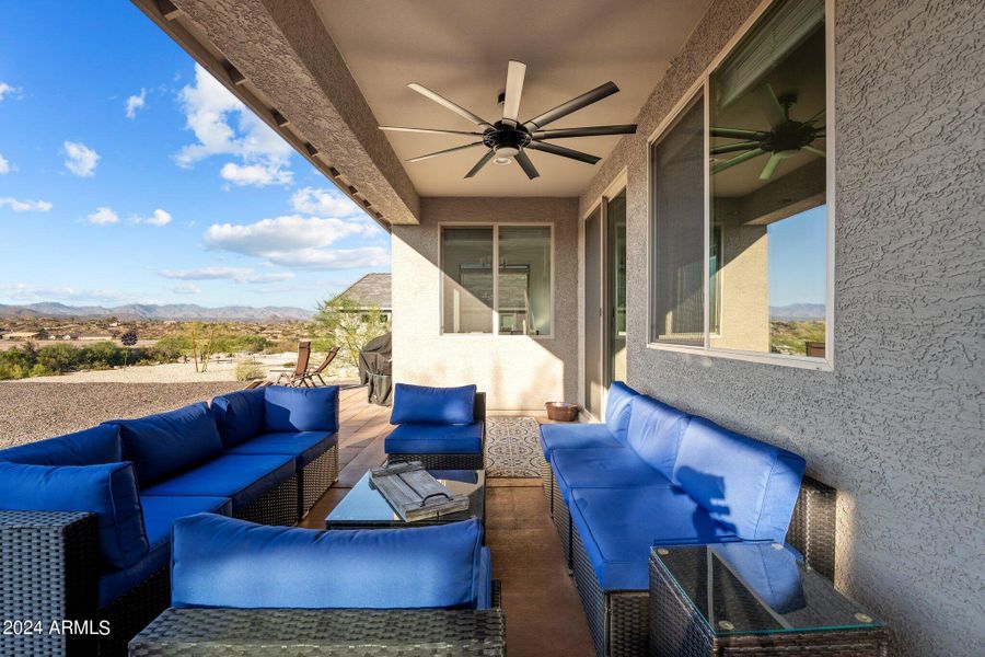 Covered Patio for Entertaining