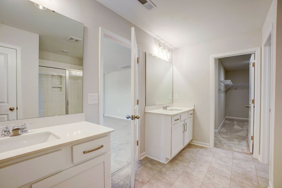 Prescott Primary Bathroom featuring Timeless Finishes