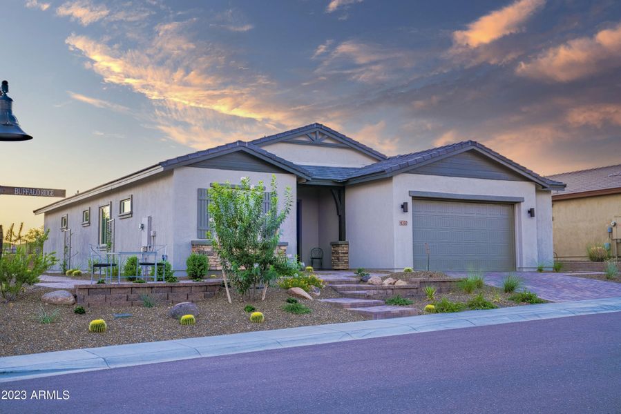 New construction Single-Family house 4310 Buffalo Ridge, Wickenburg, AZ 85390 - photo