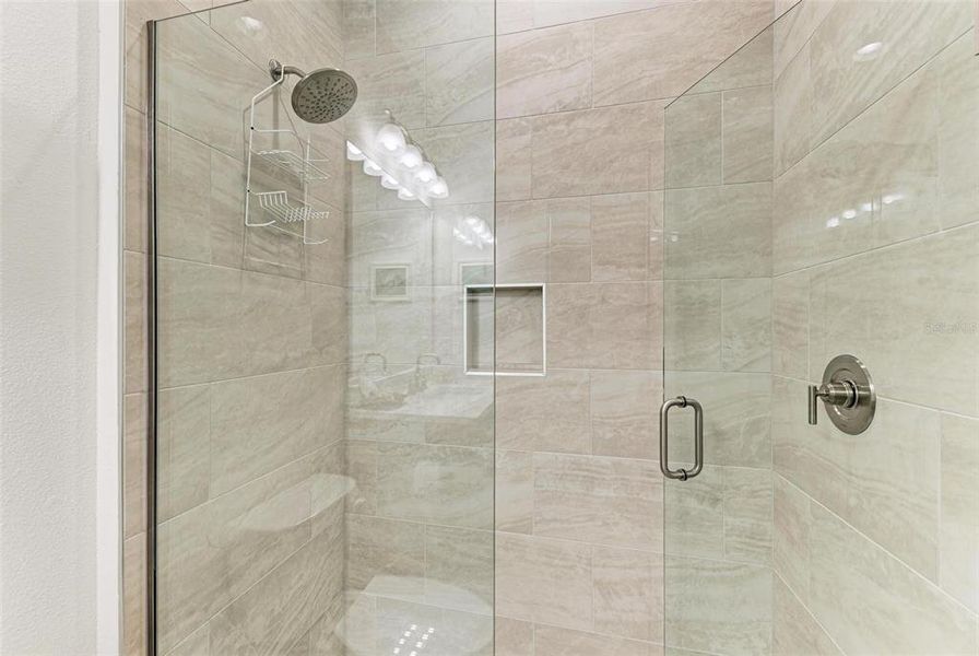 Walk in Shower, Guest Bathroom