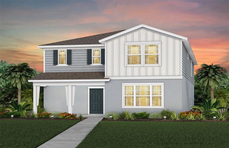 New construction Single-Family house 6072 Forest Perch Drive, Saint Cloud, FL 34771 Talbot- photo
