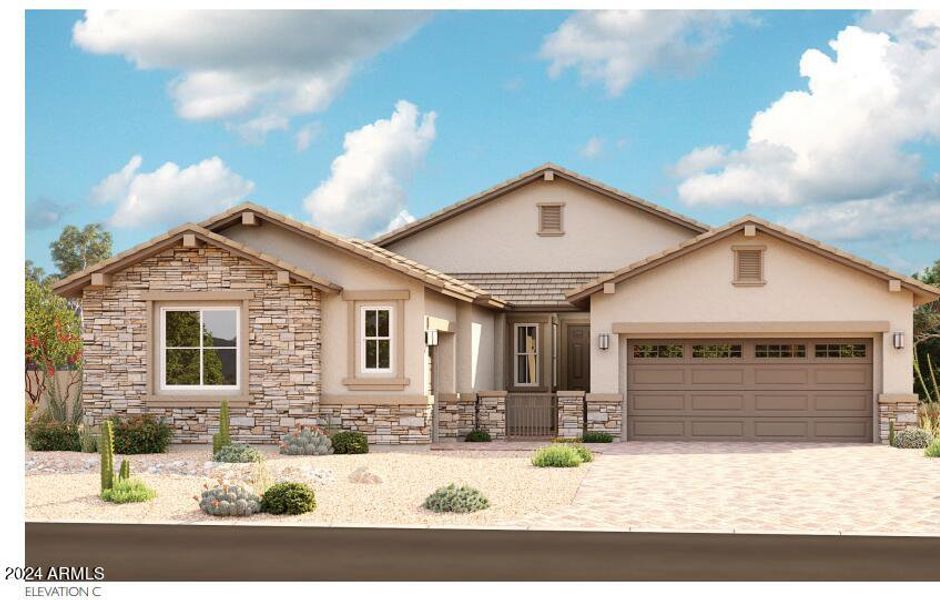New construction Single-Family house 21784 E Roundup Way N, Queen Creek, AZ 85142 Dominic - photo