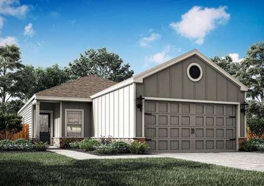 New construction Single-Family house Pecan, 8003 Alpine Bearberry Drive, Houston, TX 77016 - photo