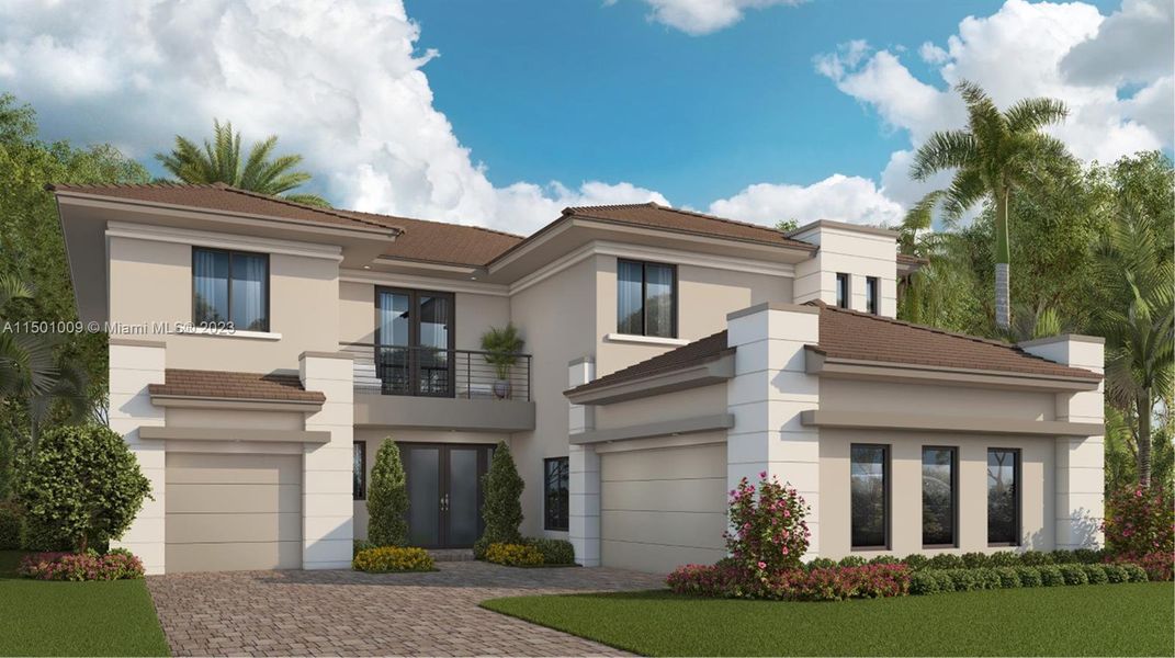 New construction Single-Family house 8361 Sw 120 Ter, Miami, FL 33156 Ruby- photo