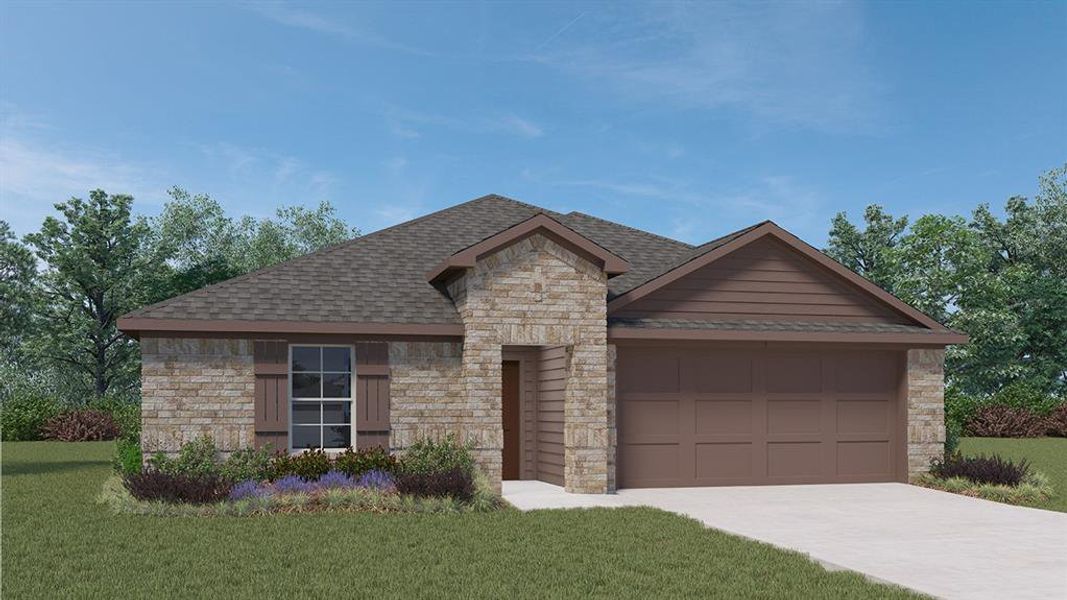 New construction Single-Family house 1216 Grand View Drive, Ennis, TX 75119 X40I Texas Cali- photo