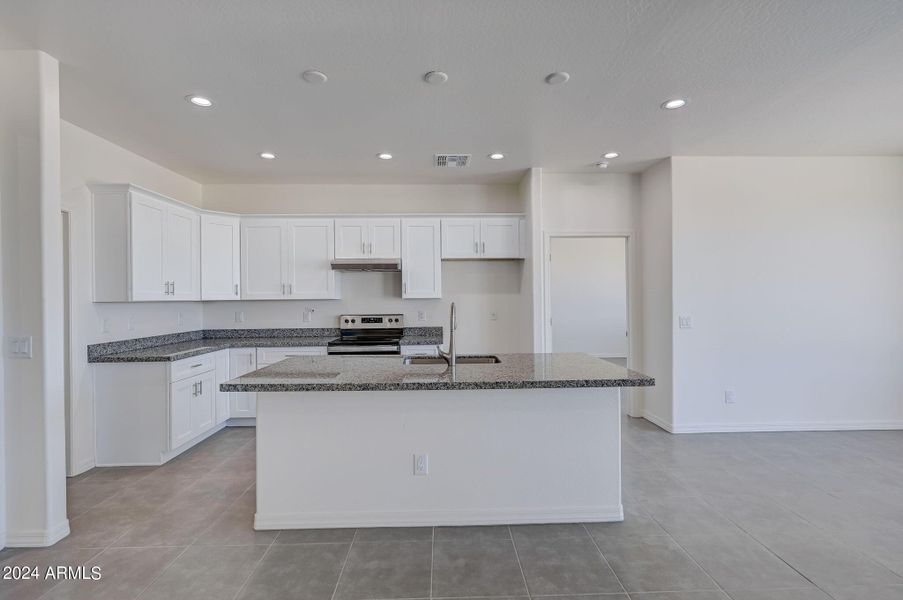 Elegant L-Shaped Kitchen