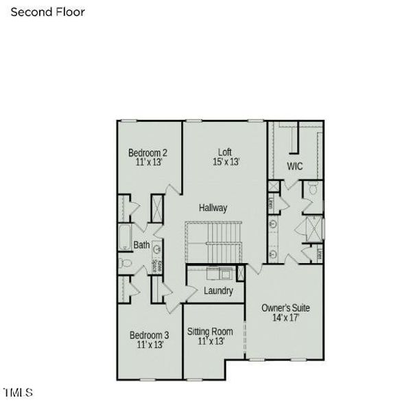 Liberty Creek lot 44 2nd floor layout