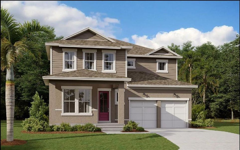 New construction Single-Family house 13215 Mcmillan Drive, Orlando, FL 32827 Rockmoor- photo