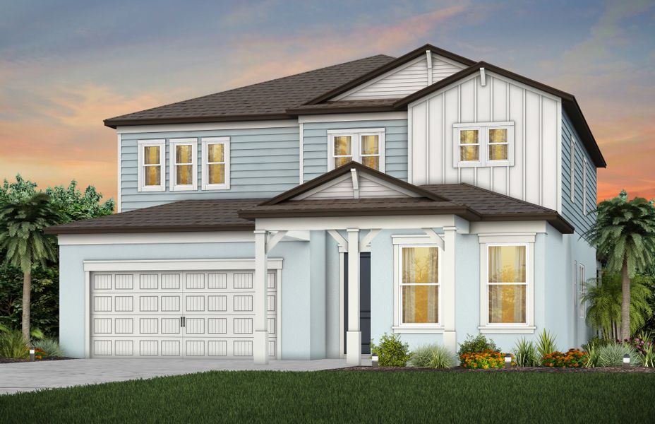 New construction Single-Family house Scarlett, Simmons Ranch Court, Riverview, FL 33578 - photo
