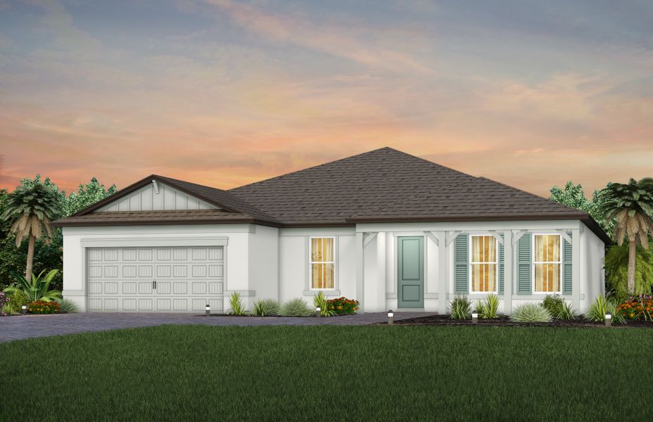 New construction Single-Family house Stardom, 8816 Sky Sail Cove, Parrish, FL 34219 - photo