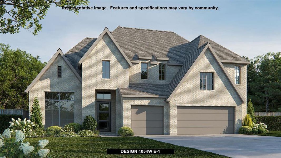 New construction Single-Family house Design 4054W, 101 Teralyn Grove Loop, Willis, TX 77318 - photo