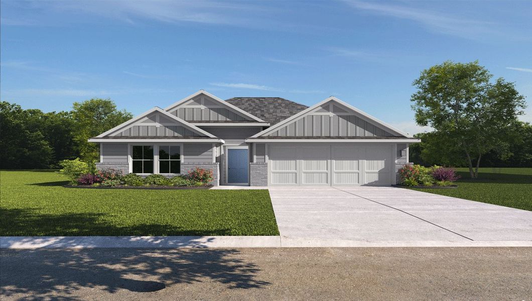 New construction Single-Family house Texas Cali, 209 Boatright Boulevard, Jarrell, TX 76537 - photo