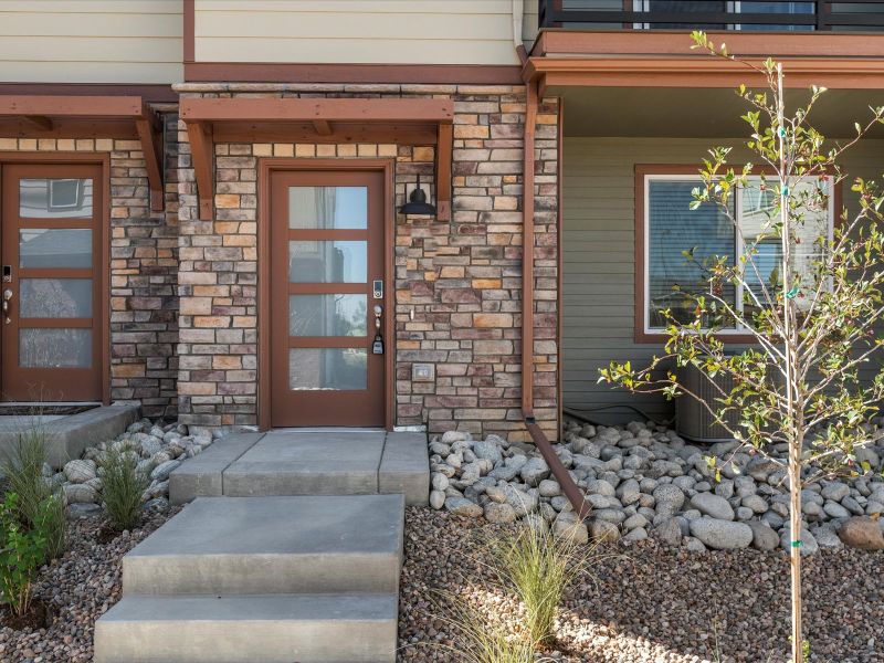 The Cameron floorplan exterior image taken at a Meritage Homes community in Broomfield, CO.