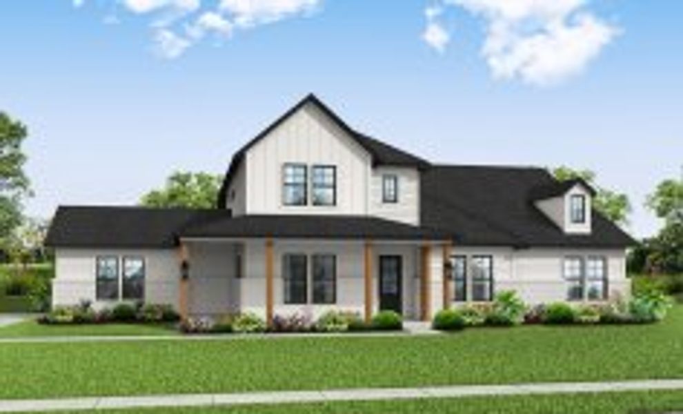 New construction Single-Family house 3693 Farmhouse, Topaz Court, Willis, TX 77378 - photo