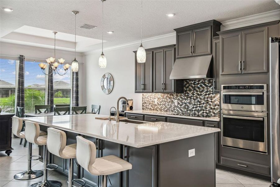 Gourmet Kitchen with Cooktop