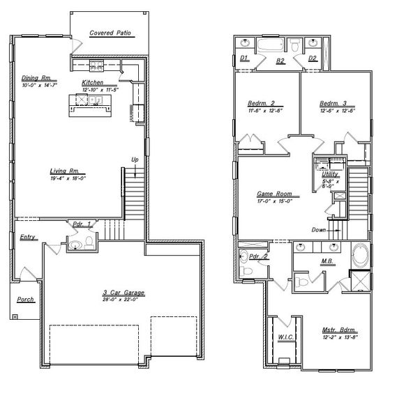 New construction Single-Family house Floor Plan 2108, 3327 Falling Brook Drive, Baytown, TX 77521 - photo