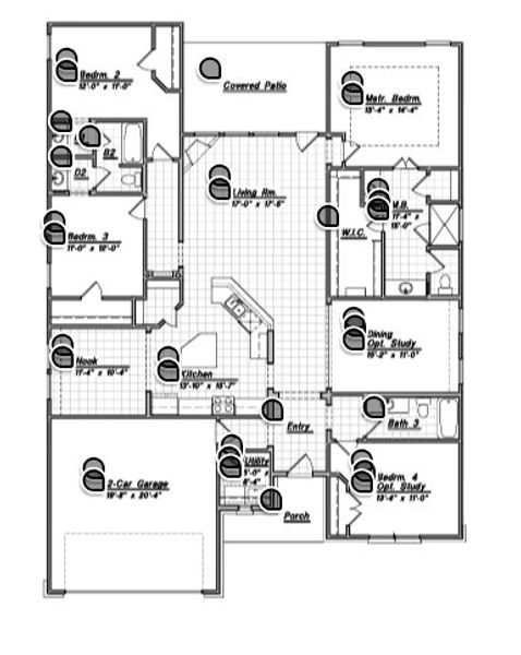 New construction Single-Family house 70’  Carrizo, 5128 Island Park, Schertz, TX 78108 - photo