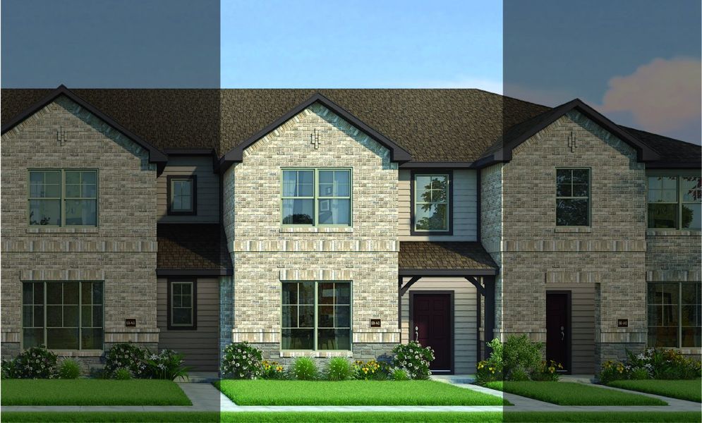 New construction Townhouse house 223 Territory Trail, Fort Worth, TX 76120 Travis 5B4 A- photo
