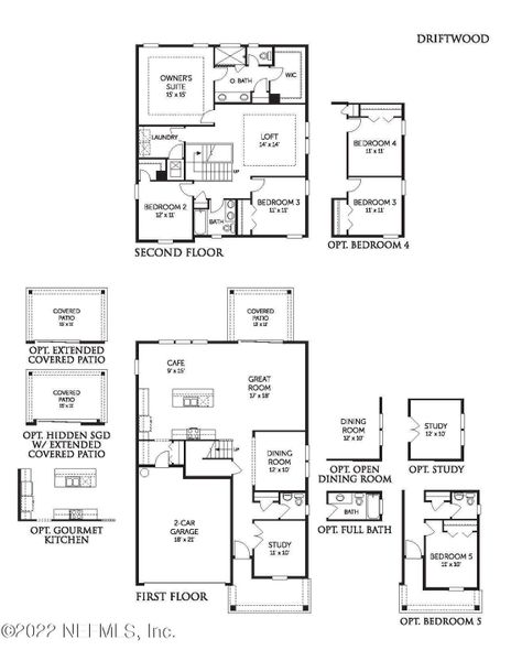 New construction Single-Family house 576 Archstone Way, Saint Augustine, FL 32092 Driftwood - 50' Homesites- photo