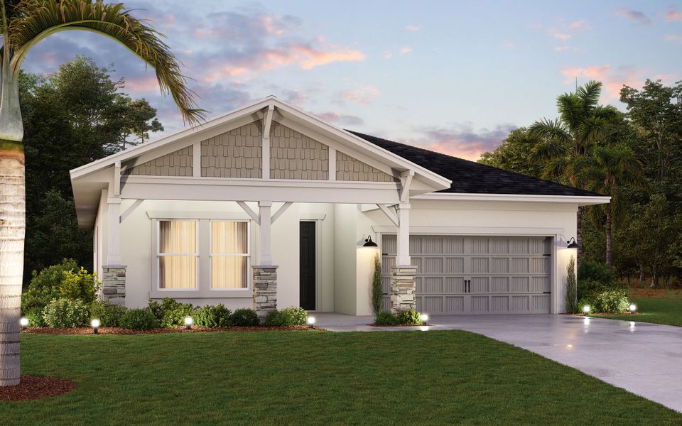 New construction Single-Family house The Northwood, 8510 Arrow Creek Drive, Parrish, FL 34219 - photo