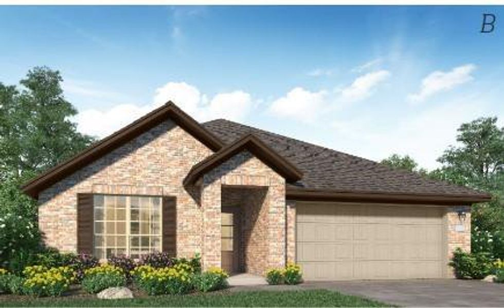 New construction Single-Family house 4222 Sonora Prairie Trail, Baytown, TX 77521 Clover II- photo