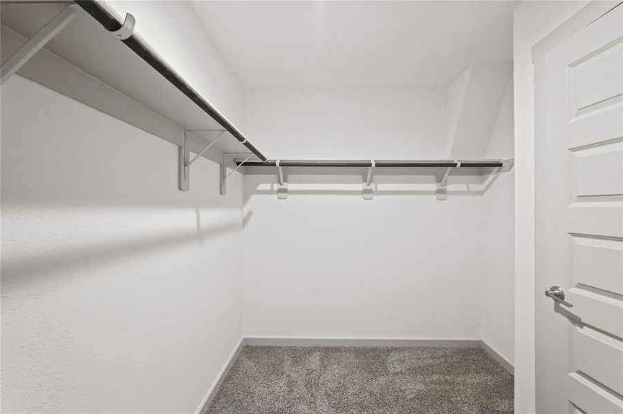 Abundant closet space in all bedrooms