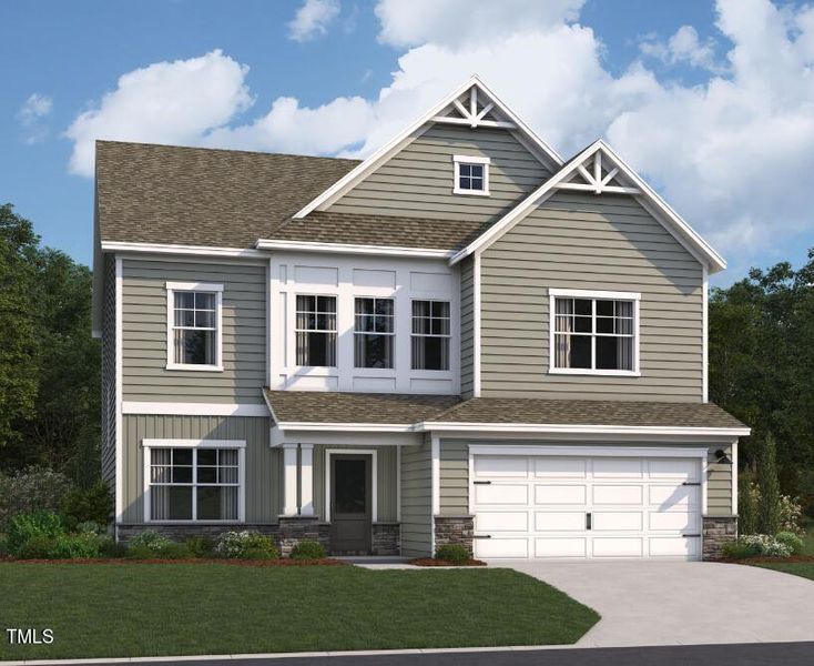 New construction Single-Family house 140 S Harvest Ridge Way, Unit Lot 243, Clayton, NC 27520 - photo