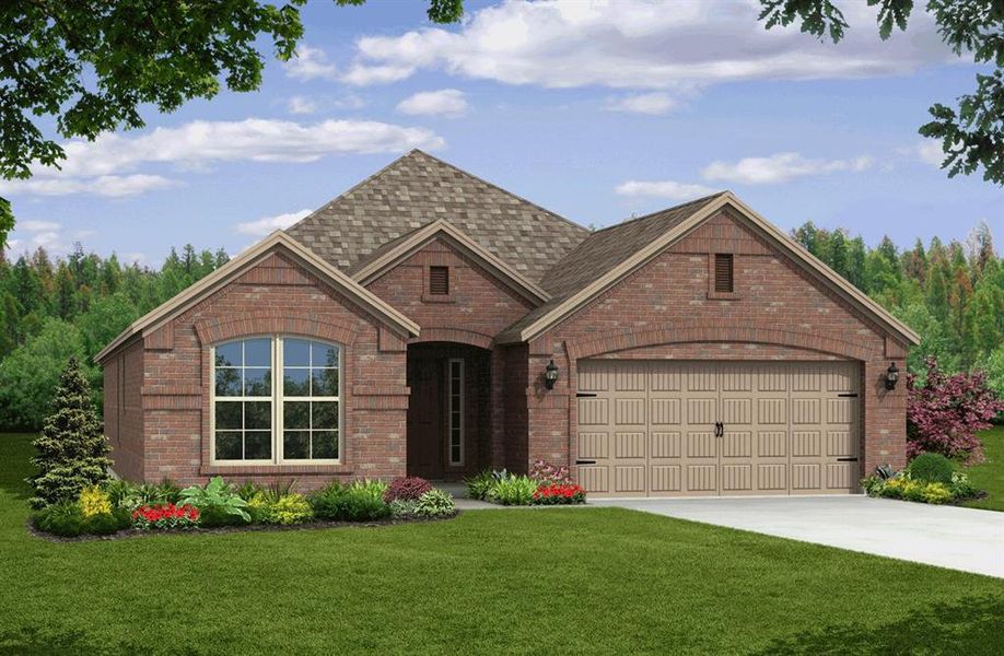 Beazer Homes Goodland Baxter. This is not an actual photo of the home but is an actual photo of the Baxter floorplan.