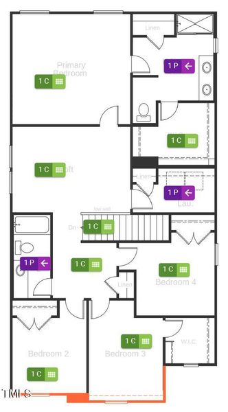 Second Floor Layout