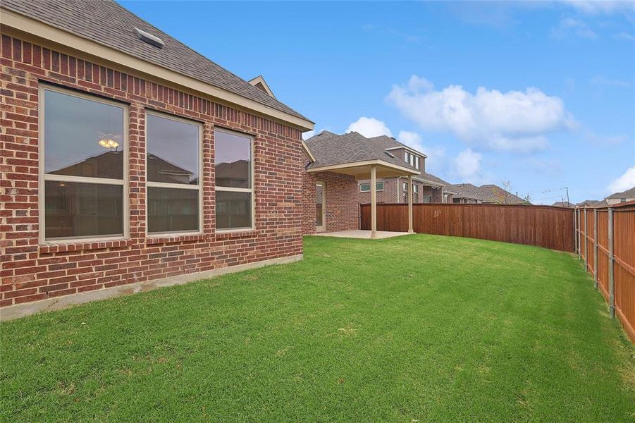 View of yard featuring a patio area