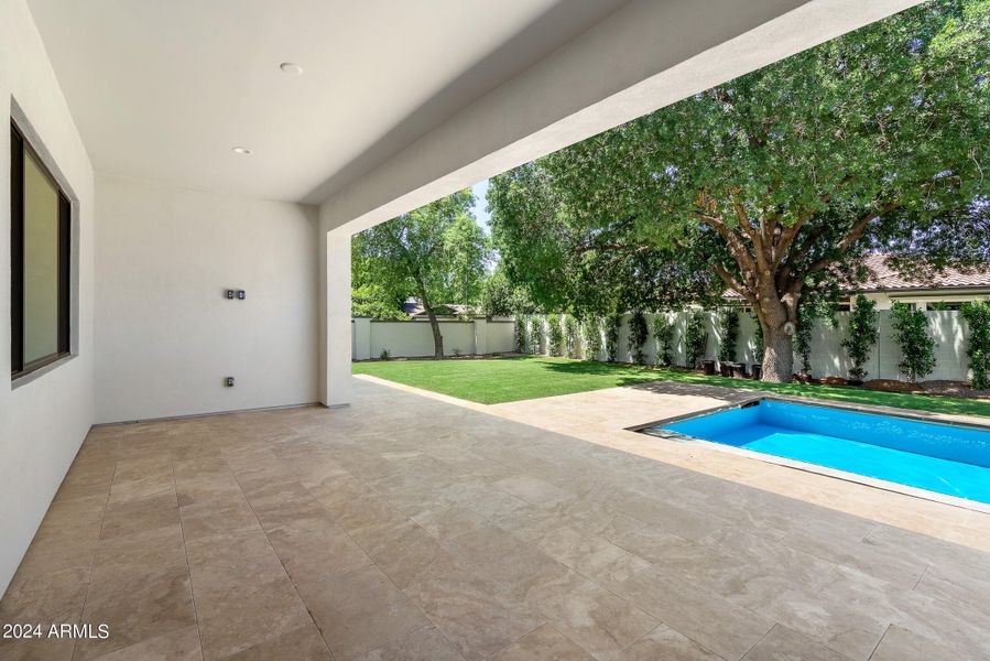 Large Covered Patio