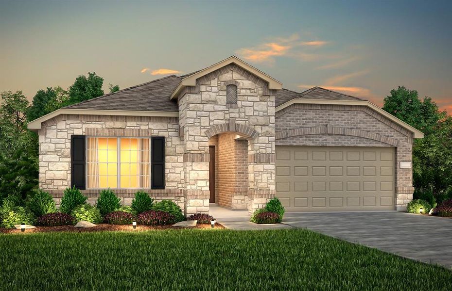 New construction Single-Family house 2025 Village Creek, Denton, TX 76208 - photo