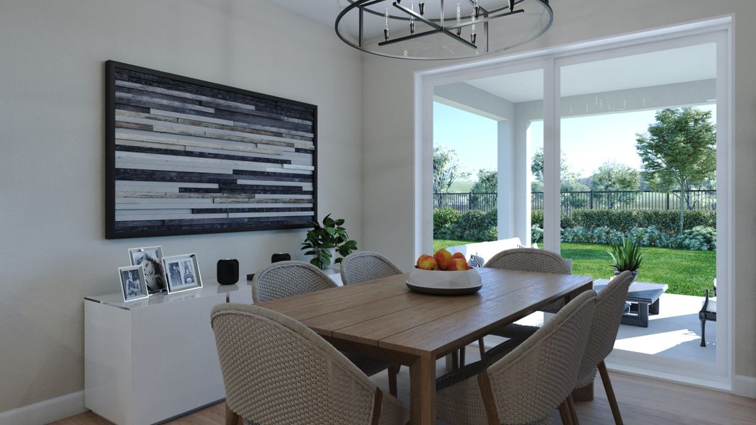 Dining Area | Cascade | Courtyards at Waterstone | New homes in Palm Bay, FL | Landsea Homes