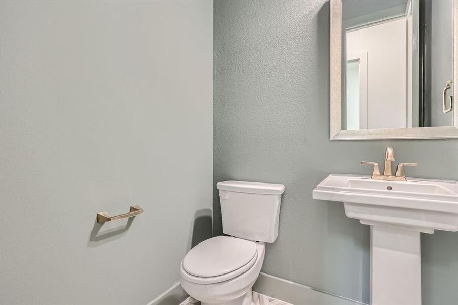 Bathroom with toilet