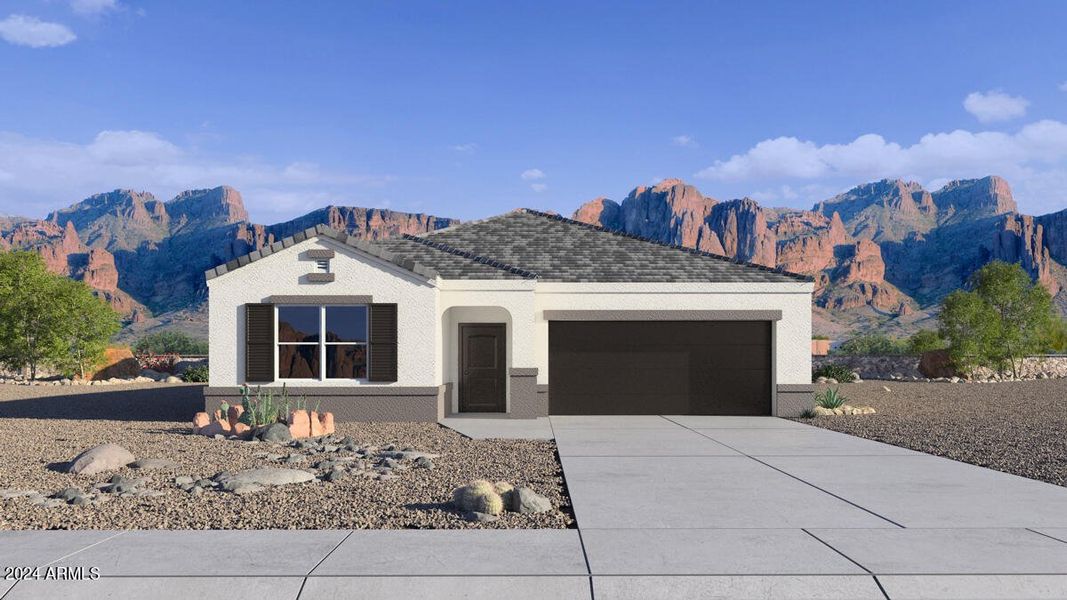 New construction Single-Family house 28264 N Carbon Road, San Tan Valley, AZ 85143 - photo