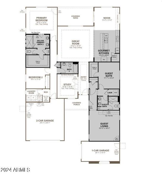 New construction Single-Family house 4735 W Stargazer Place, Laveen, AZ 85339 Pomona- photo