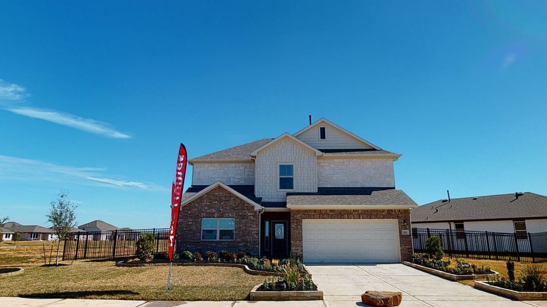 New construction Single-Family house Floor Plan 2365, 3327 Falling Brook Drive, Baytown, TX 77521 - photo