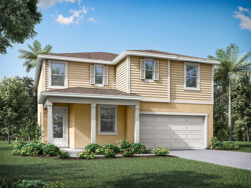 New construction Single-Family house Redwood, 3029 Ambersweet Place, Clermont, FL 34711 - photo