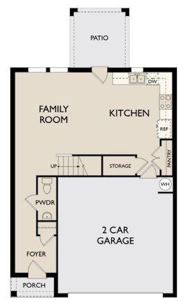 1st Floorplan -Photo is a Rendering.  Please contact On-Site for any questions or information.