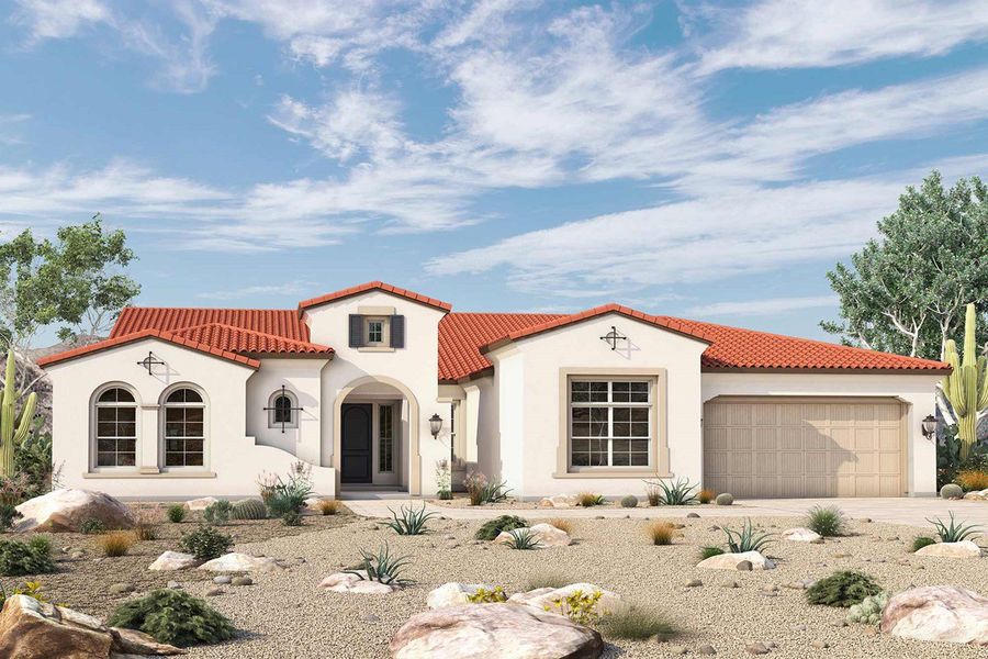 New construction Single-Family house The Fitzsimmons, 20948 West Pasadena Avenue, Buckeye, AZ 85396 - photo