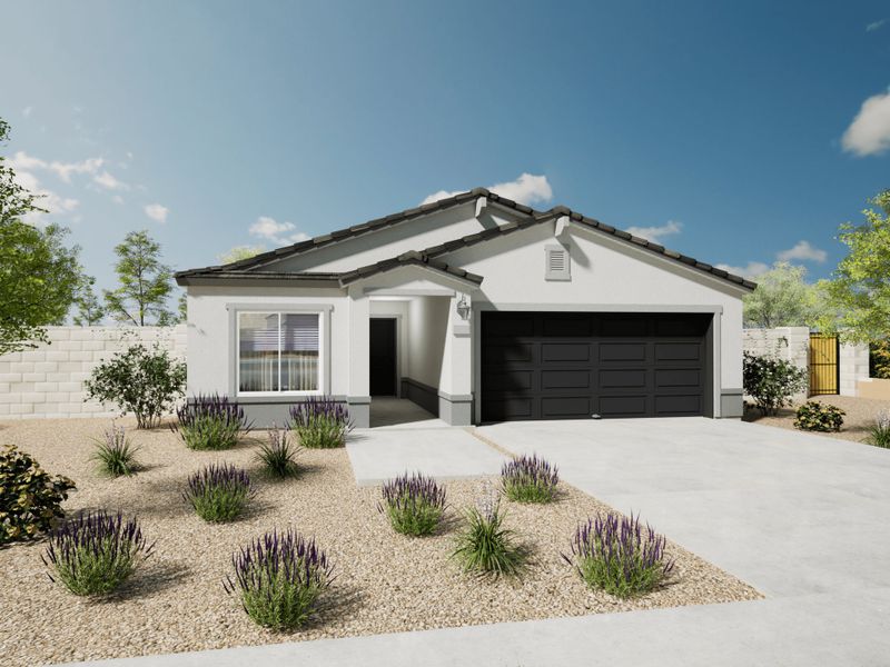 New construction Single-Family house 1445 W. Inca Drive, Coolidge, AZ 85128 Yucca- photo