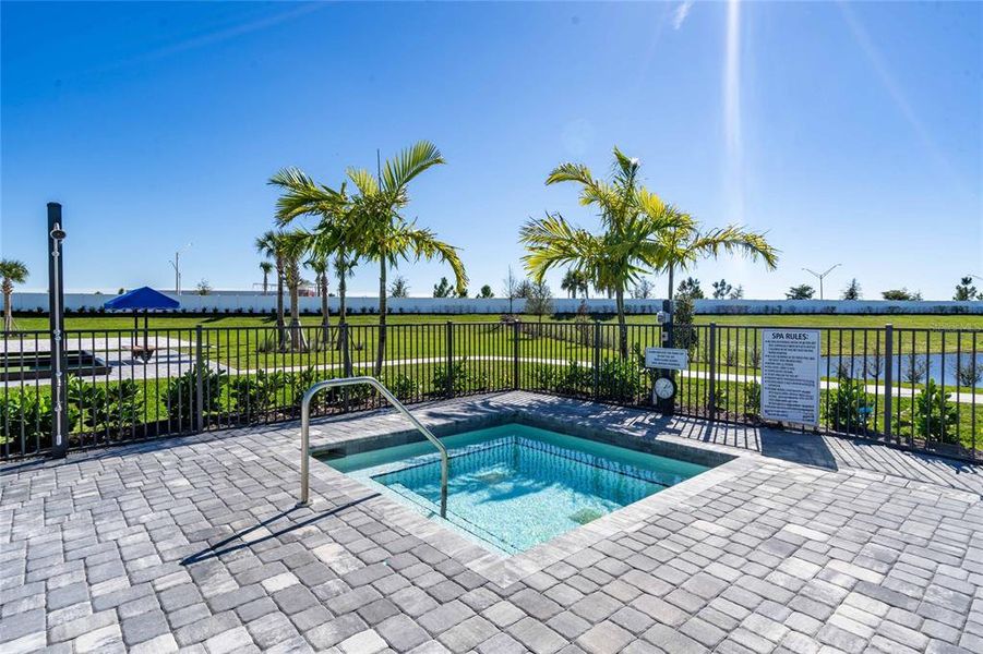 Amenity Center hot tub