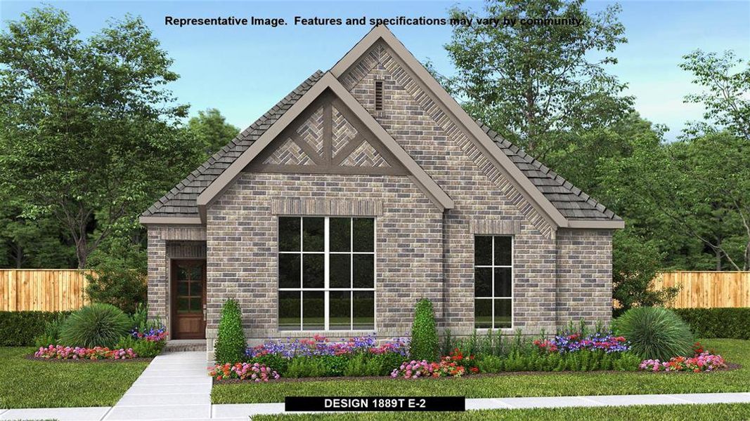 New construction Single-Family house Design 1889T, 2620 Gateway Place, Celina, TX 75009 - photo