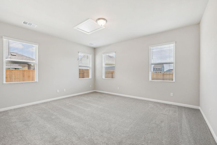 Primary bedroom on main floor