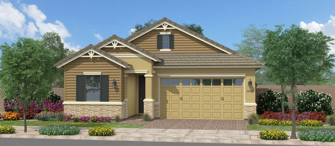 New construction Single-Family house 22454 E. Sparrow Dr., Queen Creek, AZ 85142 Prairie- photo