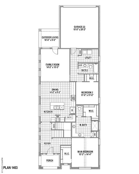 Plan 1403 1st Floor